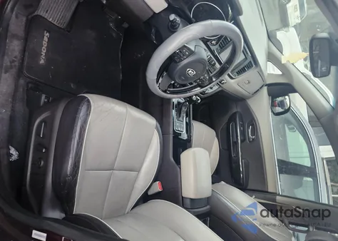 2015 Kia Sedona Sx Luxury из США, поврежденный, VIN KNDME5C10F6019836